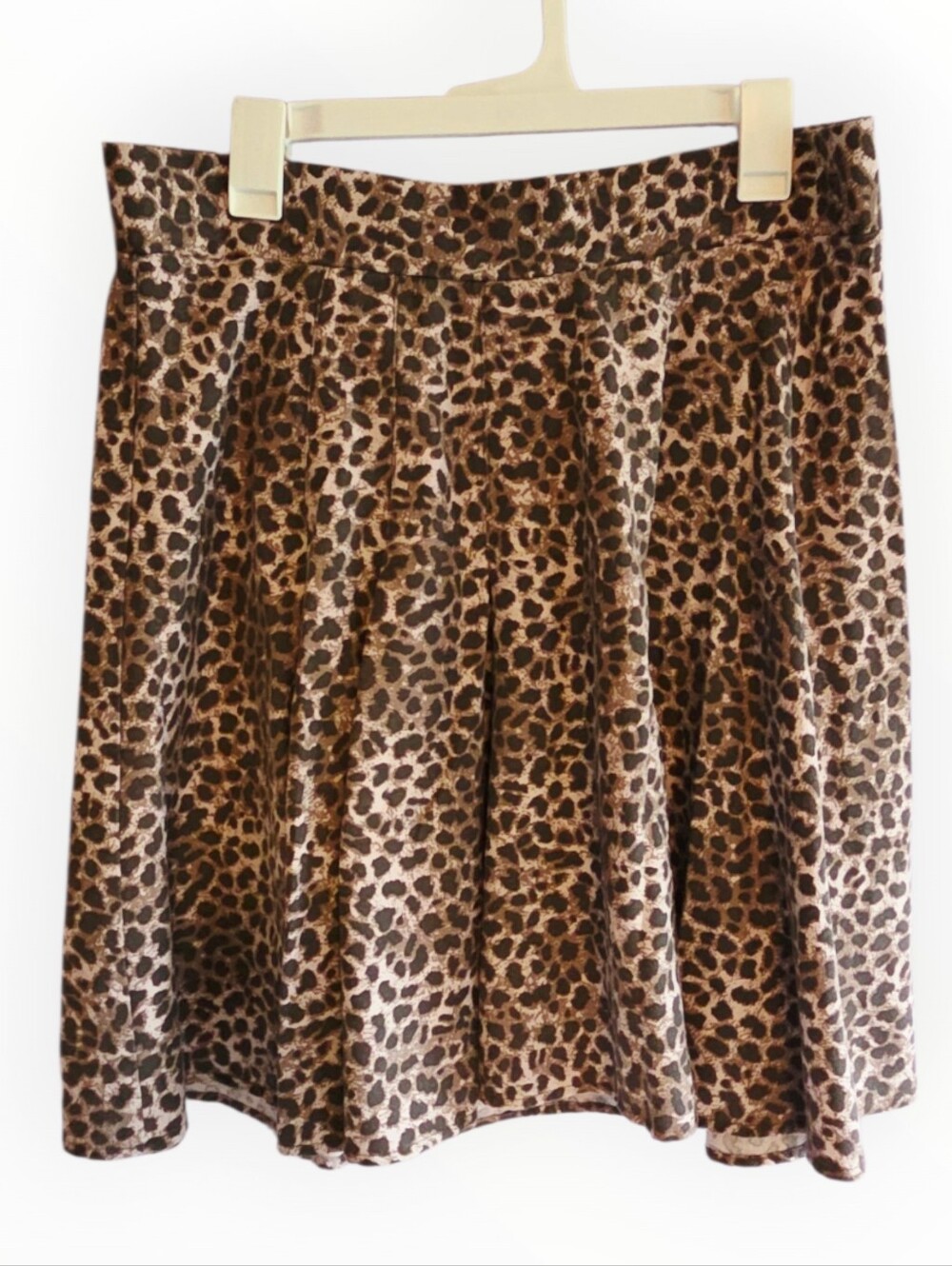Torrid 0 Leopard Print A-Line Skirt - Brown